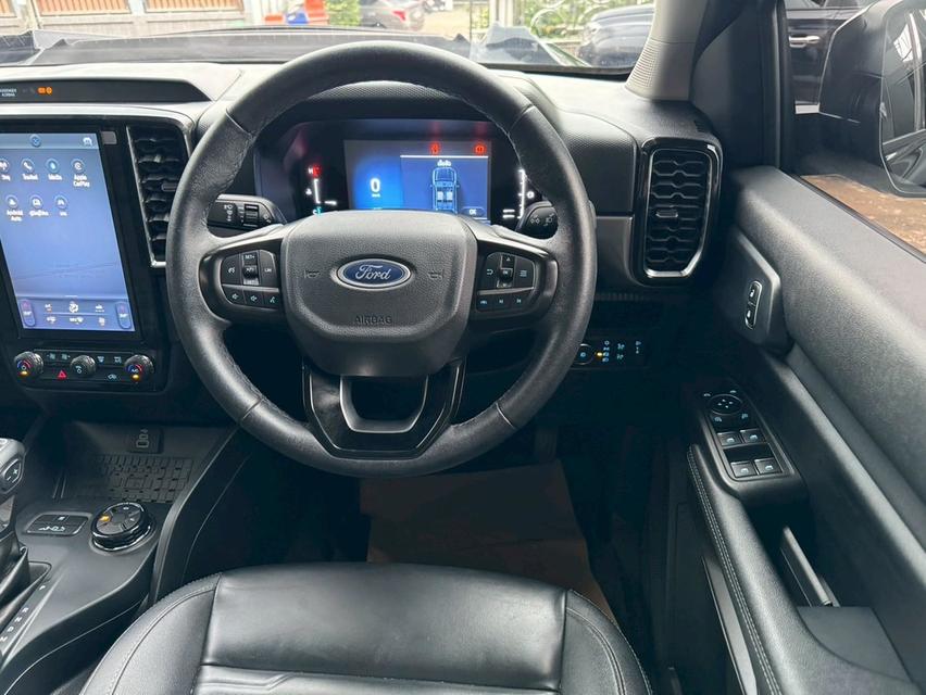 FORD RANGER 4ประตู รุ่นSPORT 4WD  เครื่อง2.0cc เกียร์AUTOปี 2025 รถไมล์แท้100%คะวิ่งมาแค่27,xxxกิโล รุ่นนี้โดดเด่นสุด ๆ เลยค่ะ 9