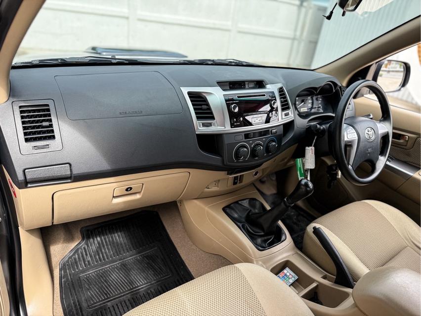 รหัสรถ WRT8761 2014 จดทะเบียน 2015 TOYOTA HILUX VIGO2.5 E โฉม SMART CAB 8