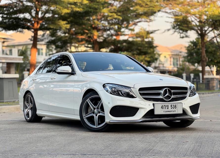 รหัสรถ AVA536 🌟 Benz C300 AMG Dynamic W205 ปี 2015 ดีเซล 5