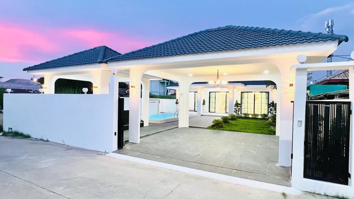 บ้านเดี่ยว ชั้นเดี่ยว พร้อมสระว่ายน้ำ 3