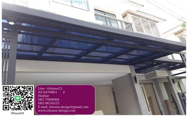 รับเหมา ต่อเติม โครงหลังคา กันสาด ห้องครัว เทพื้น ปูกระเบื้อง Line dddesign23 รูปที่ 4