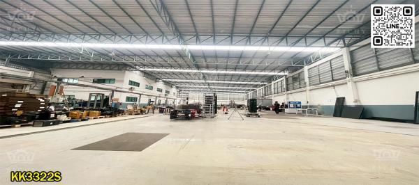 โรงงานสภาพใหม่ พร้อมใบ รง.4 แบตเตอรี่ เกือบ 3 ไร่ พื้นที่ใช้สอย 2,500 ตร.ม. พื้น Epoxy ทำเลดีเดินทางง่าย ใกล้พุทธสาคร เพียง 2 นาที - KK3322S 3