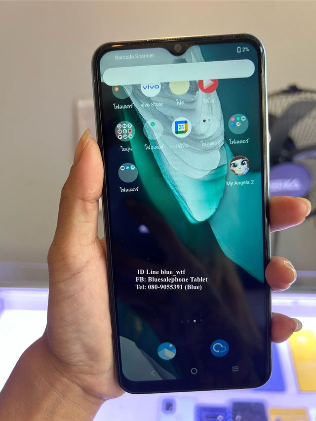 Vivo Y21 จอ6.51นิ้ว Rom64Ram4 ขยายแรมได้ Android12โหลดได้ทุกแอพ ใช้งานปกติ ได้ทุกซิม สภาพสวย