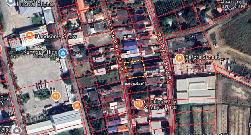 ขายที่ดินเปล่า 194 ตรว. ถนนพระราม 9 ซอย 57/2