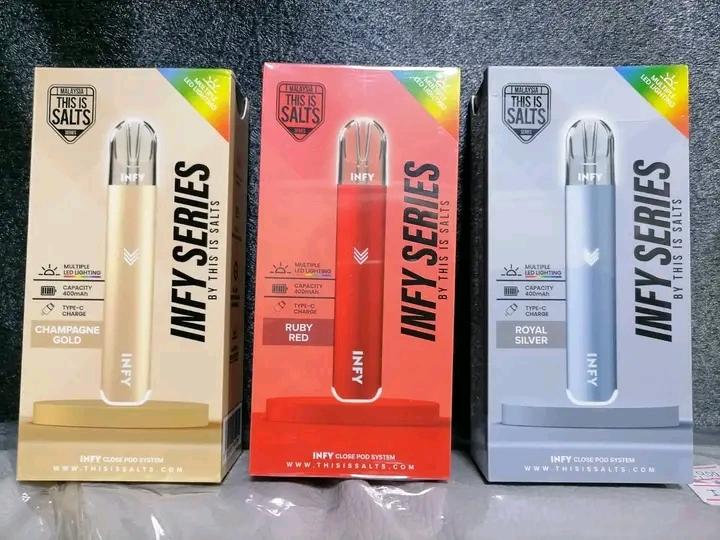 พอตบุหรี่ไฟฟ้า INFY SERIES (เฉพาะเครื่อง) ของแท้ มีประกันสินค้าฟรี