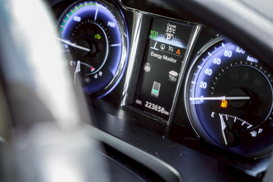 รหัสรถ CBL9120 TOYOTA CAMRY 2.5 Hybrid Navi AT 2016 15