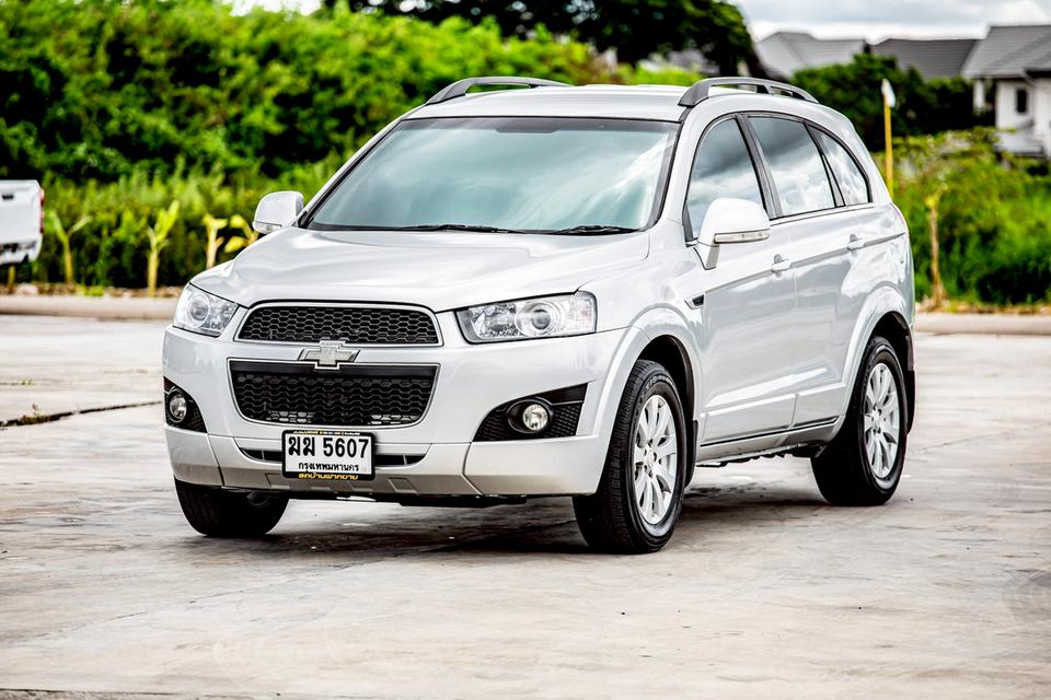 CHEVROLET Captiva 2.4 LT ปี 2012 เกียร์ออโต้ สีเทา Suv 7 ที่นั่ง