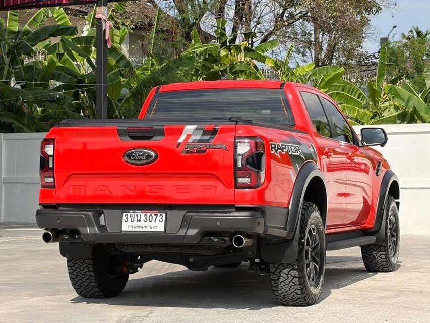 ปี 2022 FORD RANGER, 3.0 RAPTOR ECOBOOST4WD โฉม DOUBLE CAB สีส้ม สวยจัดๆ รูปที่ 6