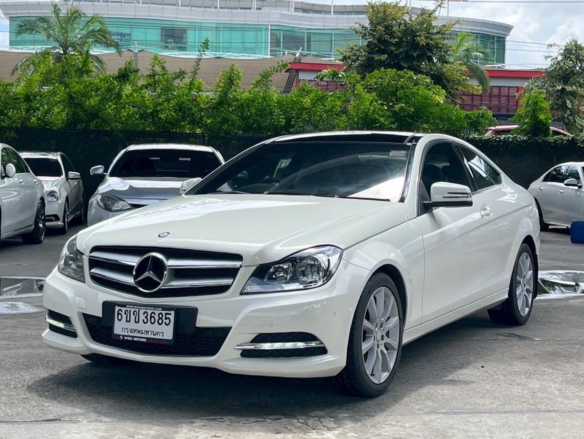 รหัสรถ WMT3685 BENZ C180 CGI Coupe ปี 2013