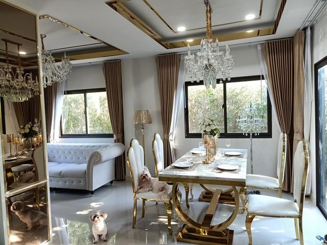 PP377 ขายบ้านแฝด โครงการ แกรนด์ พลีโน่ รามอินทรา-วงแหวน Grande Pleno ตกแต่งสวยพร้อมอยู่