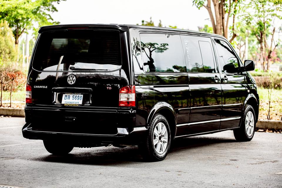 VOLKSWAGEN CARAVELLE 2.5 TD ดีเซล ปี 2010 สีดำ มือเดียวป้ายแดง