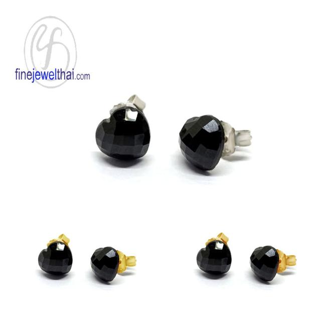 Finejewelthai ต่างหูนิลแท้ เงินแท้925 - E2007on00_2