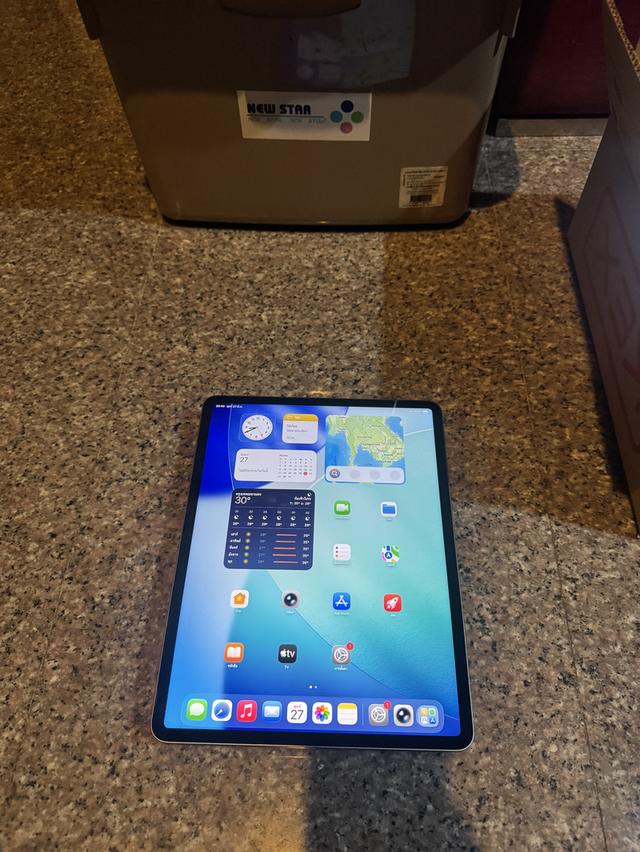 ขายๆๆๆถูกๆๆiPadPro12.9 M2 สีSpace Black 128กิ๊กWifi Only สูนTrueเครื่องใช้งานดีทุกๆฟังชั่นรีสโตได้ตลอดไม่มีติดไอคราว Model TH/A ( จอไม่เหลืองไม่มีจุดไ