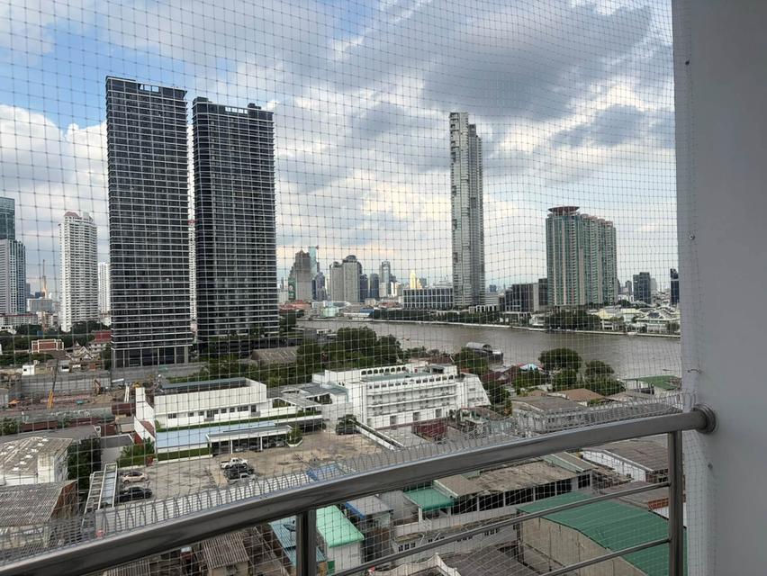 🌅 ขาย & ให้เช่า Supalai River Place เจริญนคร ห้อง Studio วิวแม่น้ำเจ้าพระยา + ICONSIAM + ฝั่งสาทร🌆 2
