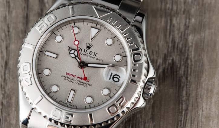 ROLEX LADIES YACHT-MASTER STEEL/PLATINUM 3