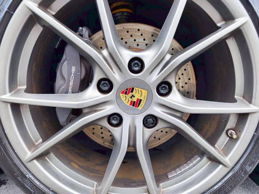 รหัสรถ KPV5 2017 PORSCHE BOXSTER 2.0 CABRIOLET สีเทา wrap ขาว 11