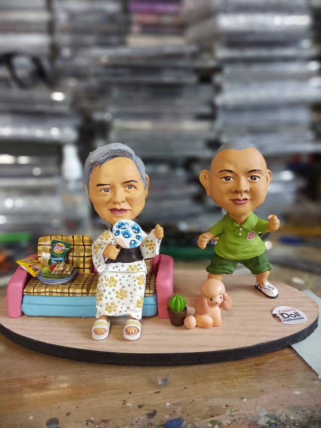 ตุ๊กตาแฮนด์เมดHandmade dolls & ตุ๊กตาโมเดล Model ปั้นตามแบบที่สั่ง รูปที่ 7