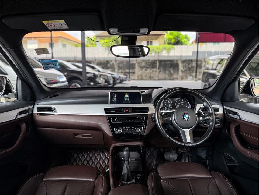 รหัสรถ WRT6321 2017 BMW X1 M sport F48 S-Drive18d 2.0 ดีเซล 9
