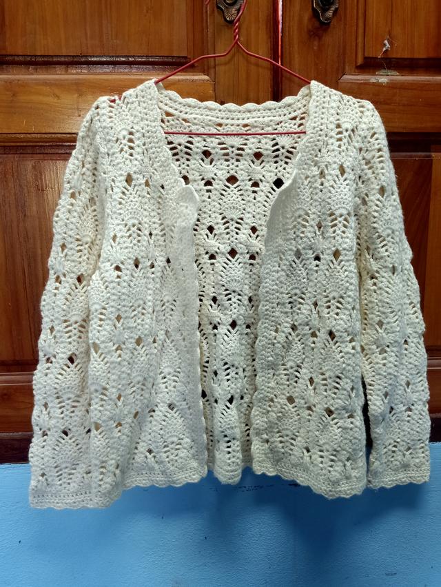 เสื้อถักโครเชต์ลายสัปรส