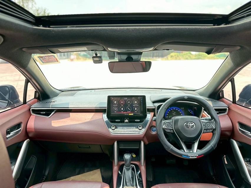 รหัสรถ QT2126 🚘  Toyota Corolla Cross 1.8HV PREMIUM SAFETY สีดำปี 2021 16