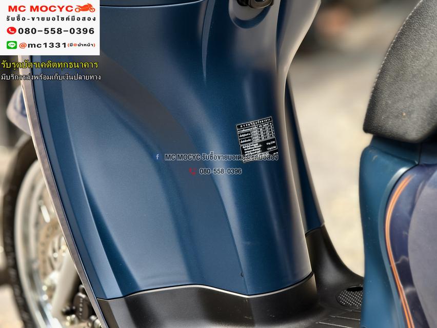 Scoopy i 2021 วิ่ง6000โล รถบ้านมือเดียว เครื่องท่อเดิม เล่มเขียวชุดโอนครบ No1210    10