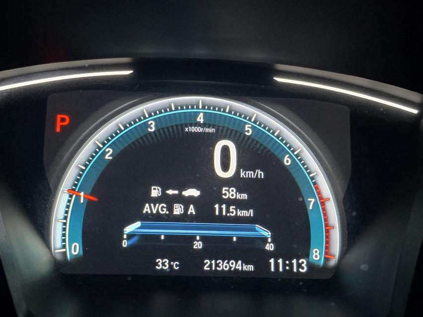 รถยนต์ Honda civic ปี 2018 จดปี 2019 รูปที่ 13