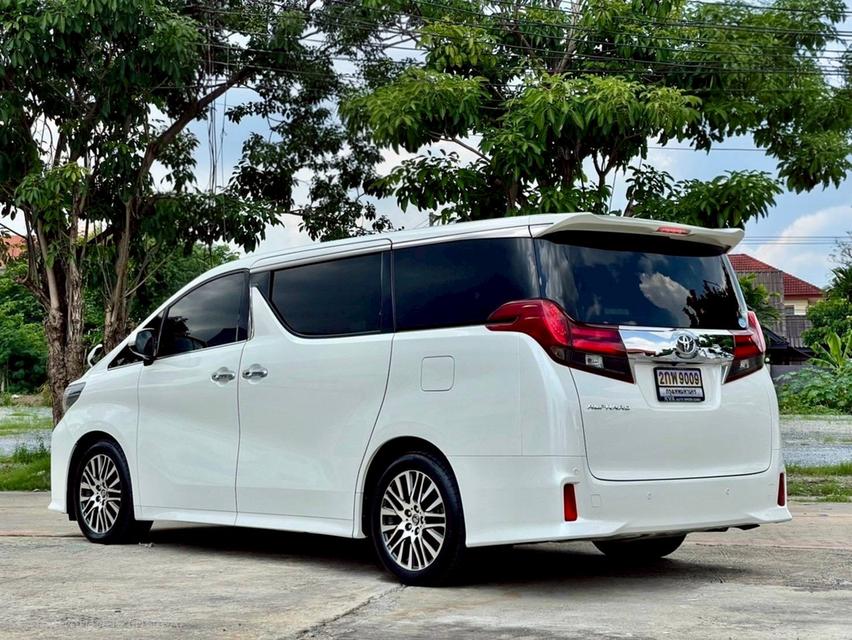 TOYOTA ALPHARD 2.5 SC PACKAGE ปี17 สีขาว เบนซิน รูปที่ 4