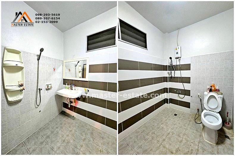 ทาวน์เฮ้าส์ 3 ชั้น ซอยลาดพร้าว 136 ตัวบ้านยกสูง เล่นระดับ 3 นอน เนื้อที่ 22.2 ตร.ว. สามารถเดินทางได้ทั้งรถยนต์ + เรือโดยสาร (คลองแสนแสบ) 17