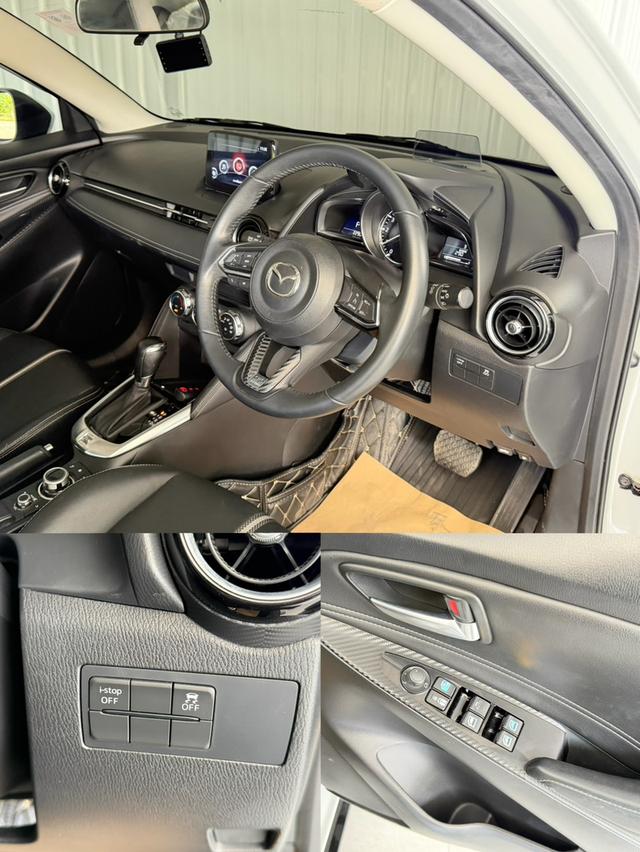 ⭐ รถมือเดียว ⭐ไมล์น้อย 22,xxx km. Mazda2 รุ่น 1.3S Leather เบนซิน รูปที่ 14