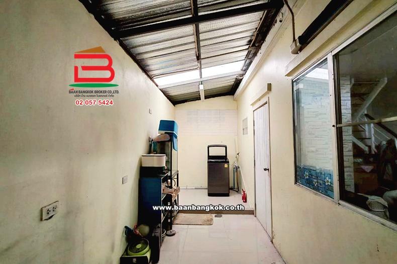 ทาวน์เฮาส์ เนื้อที่ 24 ตร.ว. โครงการ บ้านพฤกษา 60/1 รังสิต-บางพูน 9