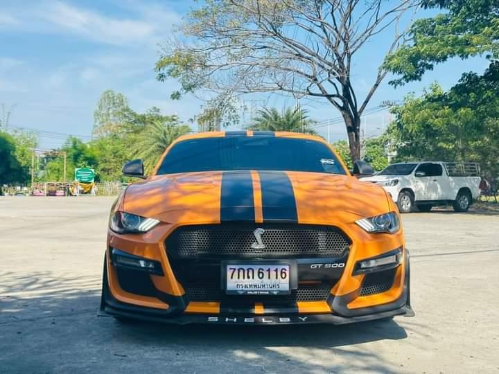 Ford Mustang สีเหลือง 14