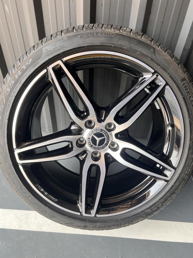 ขายล้อแม็กรถเบนซ์ขอบ 19 AMG แท้ถอดออกจากรถป้ายแดง รูปที่ 4