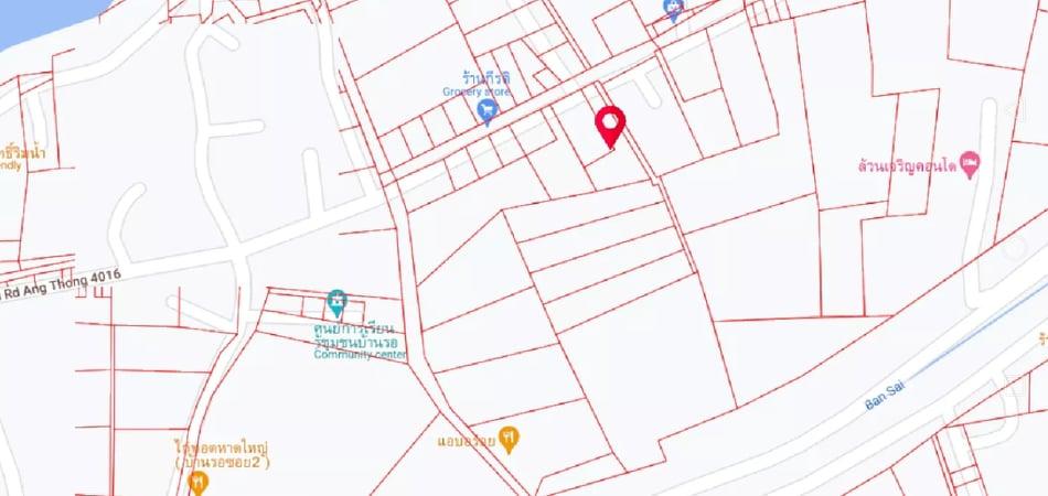 อ.เมืองอ่างทอง ขายที่ที่ดินครึ่งไร่ ชุมชนบ้านรอ ต.บางแก้ว 0-2-41 ไร่ 2