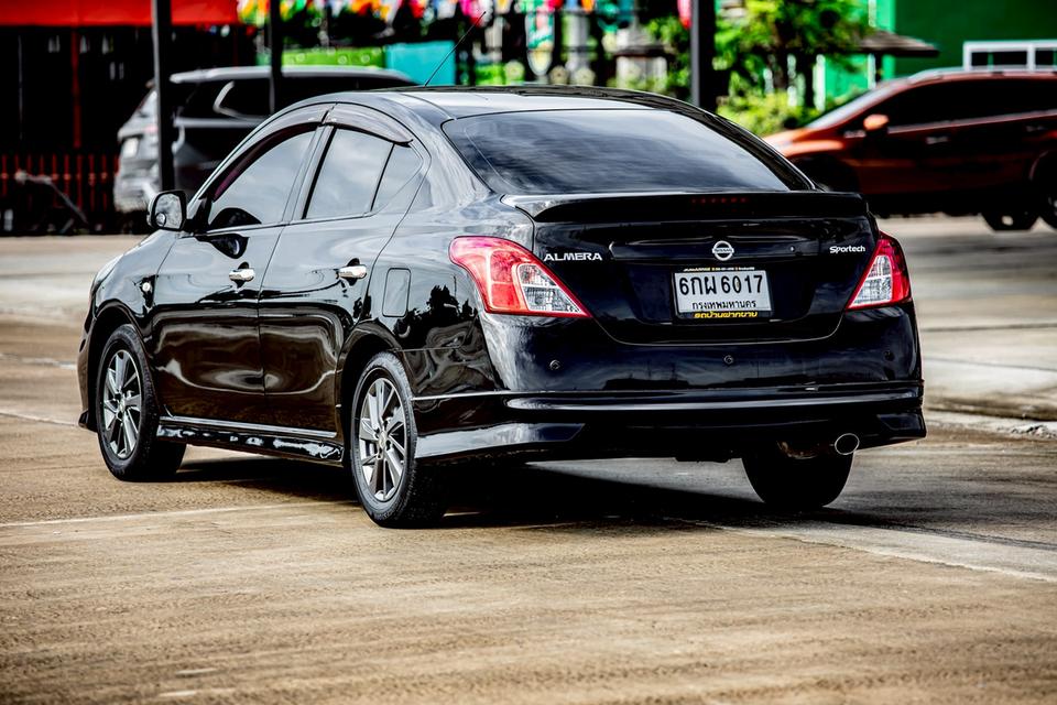 Nissan Almera 1.2 E Sportech ปี 2017 สีดำ มือเดียวป้ายแดง เกียร์ออโต้   7