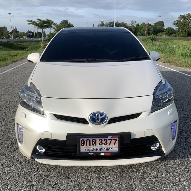 TOYOTA  Prius 1.8 Top Option 2013   ✅รถบ้านแท้ ไม่เคยทำสี ไม่เคยเกิดอุบัติเหต 2