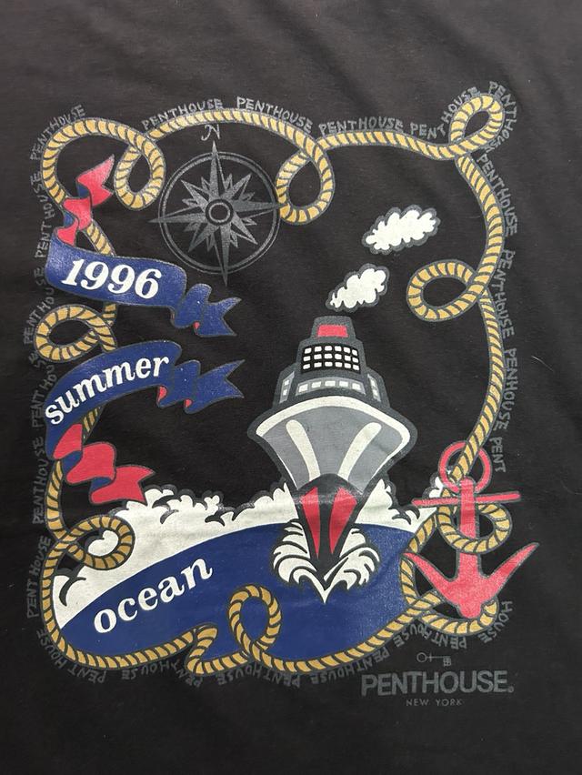🔥 [ULTRA RARE] Vtg. 1996 PENTHOUSE NY "Summer Ocean" - ป้ายแดงผ่าข้าง (สภาพนางฟ้า) รูปที่ 6