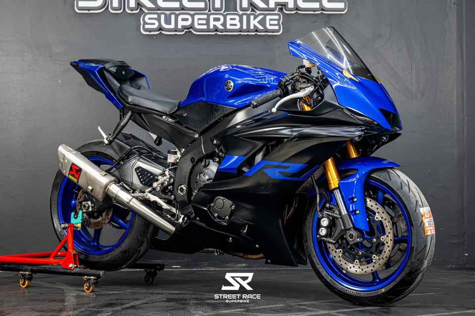 YAMAHA R6 2019 สีดำน้ำเงิน ยางใหม่