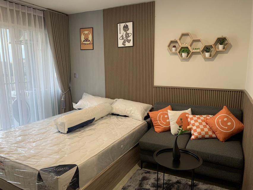 ขายคอนโด Kave Town Island ใกล้ ม.กรุงเทพ | เฟอร์ครบ พร้อมอยู่ 1