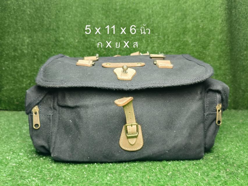 Zimbala Bicycle Waterproof Canvas Sadle Bag รูปที่ 2