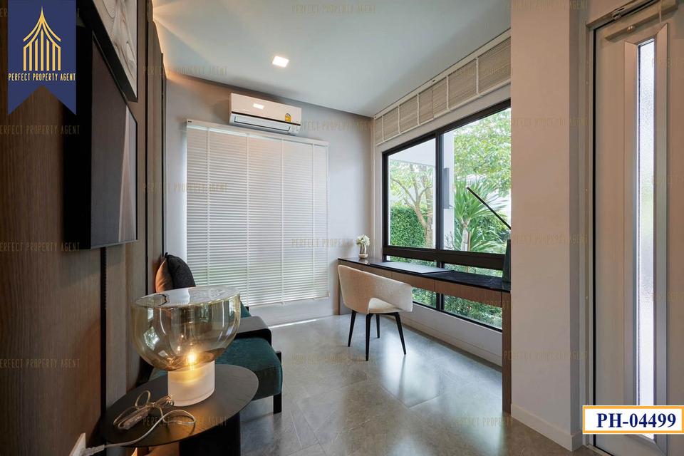 ขาย/ให้เช่า บ้านเดี่ยว มัณฑนา บางนา กม.15 พื้นที่ 76 วา สวยพร้อมอยู่ 6