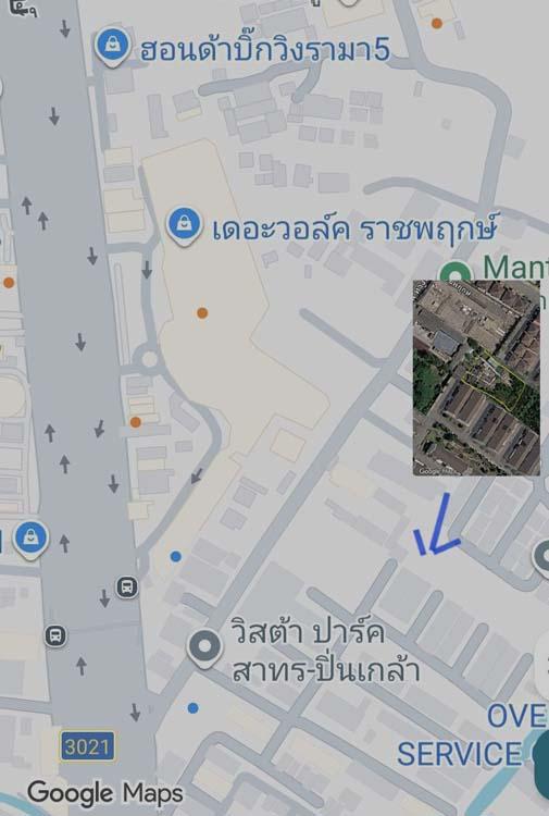 ขาย ที่ดิน 1 ไร่ ถมแล้ว หลังเดอะวอล์ค ราชพฤกษ์ 9