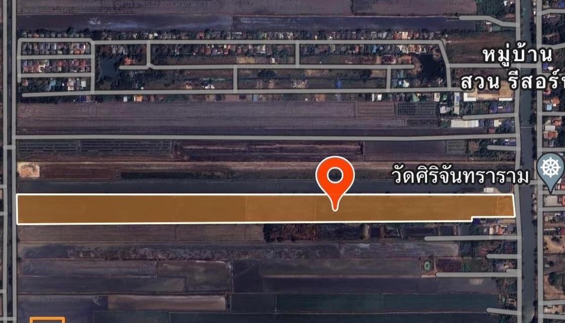 ถูกที่สุดในย่านนี้ ขายด่วนที่ดินทำเลทอง 71-0-34 ไร่ 7