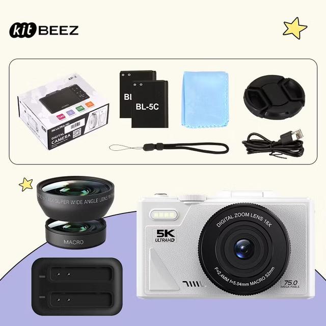 กล้องดิจิตอล Kitbeez KP-2 5k wifi รูปที่ 5
