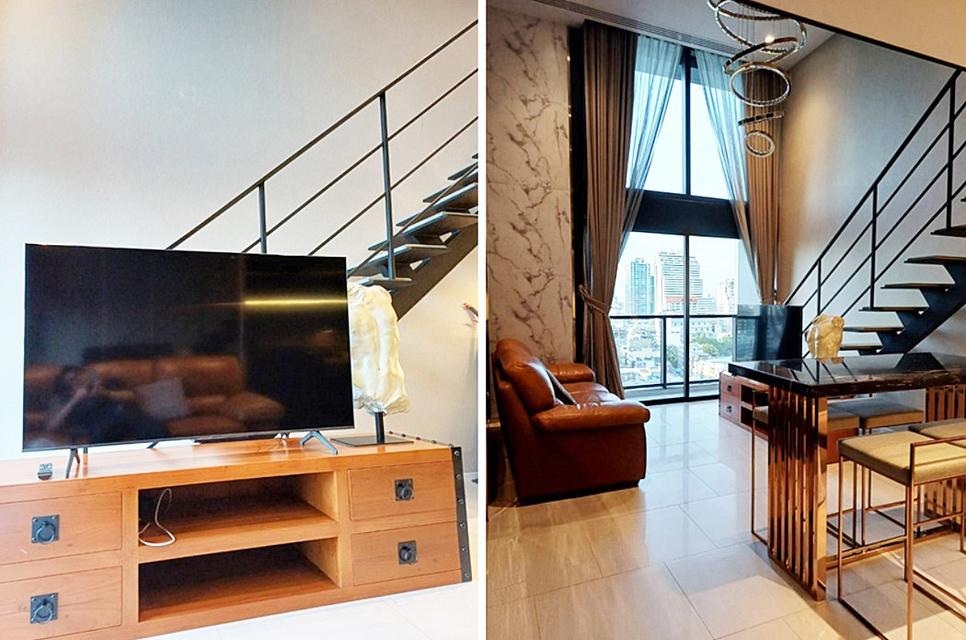 คอนโด เดอะ ลอฟท์ สีลม ใกล้ BTS สุรศักดิ์ 46 ตารางเมตร 1 Bedroom Hybrid 2 ชั้น ห้องสวย ตกแต่งครบ 2