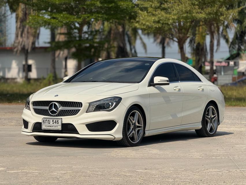 Mercedes Benz CLA250 AMG สีขาว ปี 2014. ไมล์ 88xxx km