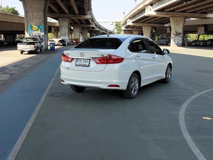 ขายรถ Honda City 1.5V CNG ปี 2017 สีขาว เกียร์ออโต้ 4