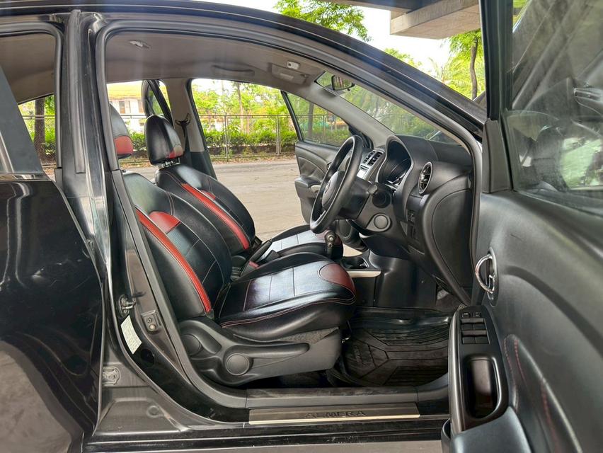 ขายรถ nissan Almera 1.2 ปี 2012 สีดำ เกียร์ออโต้ 9