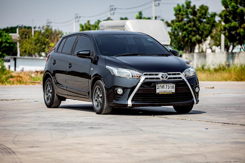 Toyota Yaris 1.2E ปี 2014 สีดำ รูปที่ 3