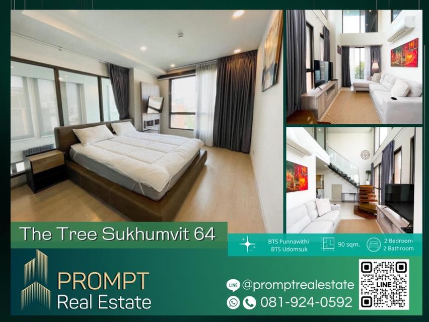 PROMPT Rent The Tree Sukhumvit 64 BTSPunnawithi BTSUdomsuk SoutheastBangkokCollege 1