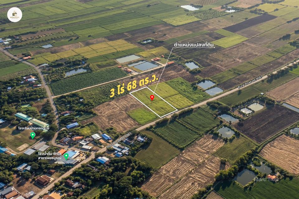 ขายที่ดิน 3 ไร่ 68 ตร.ว. โฉนดครุฑแดง บรรยากาศดี วิวภูเขา ติดถนนหลัก ต.บ้านโคก เพชรบูรณ์ 1
